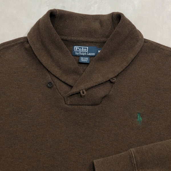 Polo Ralph Lauren Shawl Knit Sweater (M/SHORT)