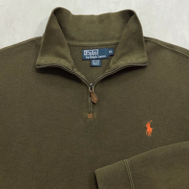 Polo Ralph Lauren Knit Quarter Zip (XL/SHORT)