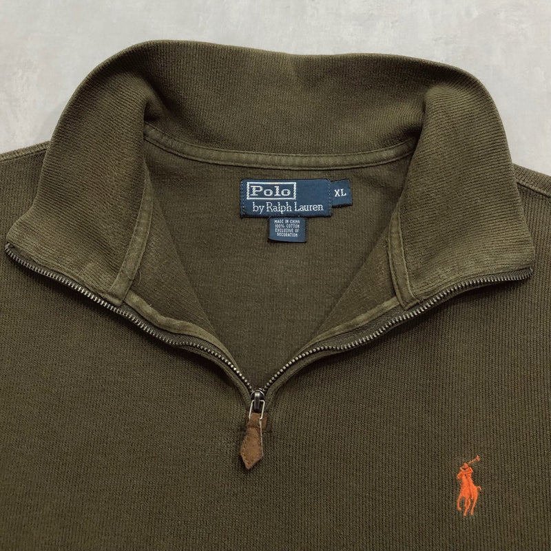 Polo Ralph Lauren Knit Quarter Zip (XL/SHORT)