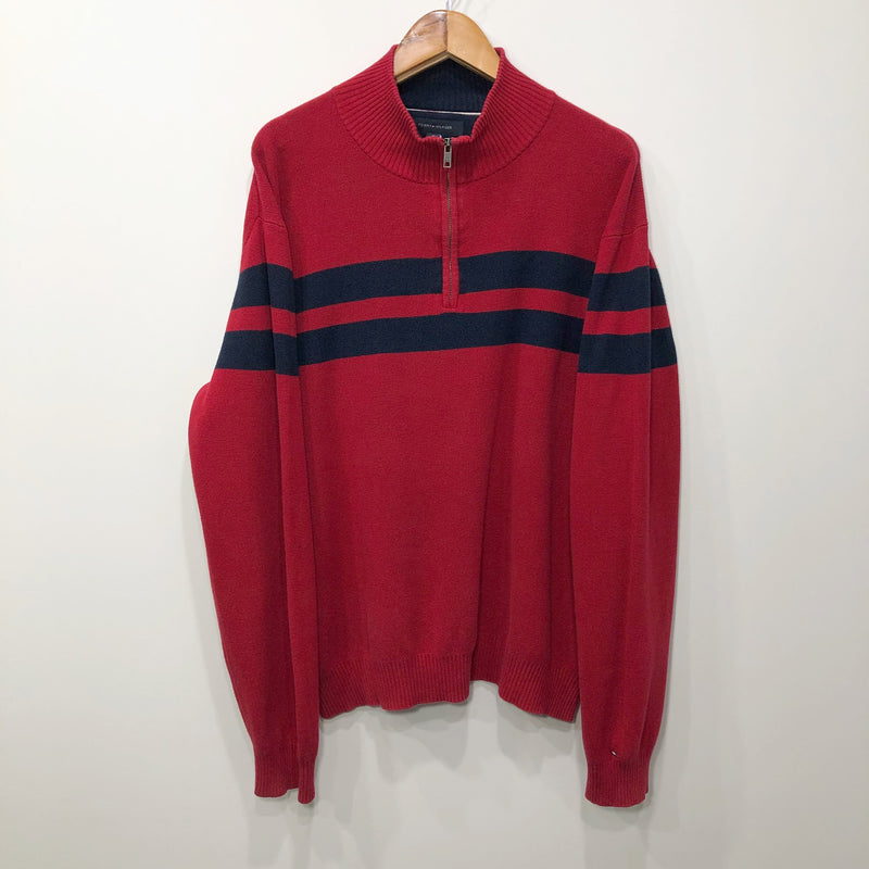 Tommy Hilfiger Knit Quarter Zip (2XL)