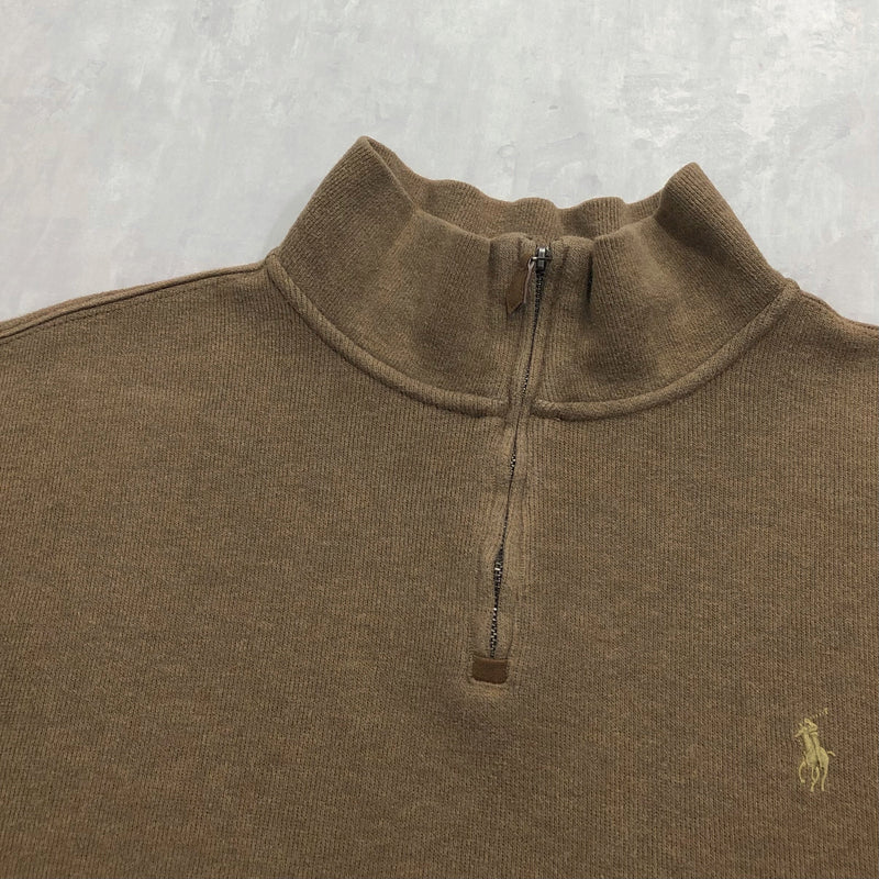 Polo Ralph Lauren Knit Quarter Zip (XL/BIG/SHORT)