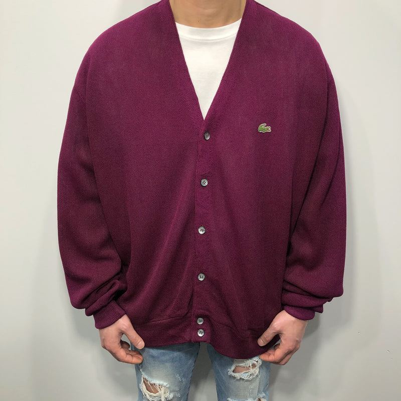 Vintage IZOD Lacoste Knit Cardigan USA (L/BIG)