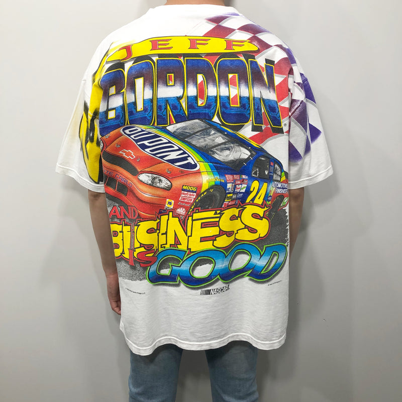 Chase Nascar T-Shirt 1999 Dupont #24 Jeff Gordon USA (L)