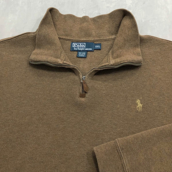 Polo Ralph Lauren Knit Quarter Zip (XL/BIG/SHORT)