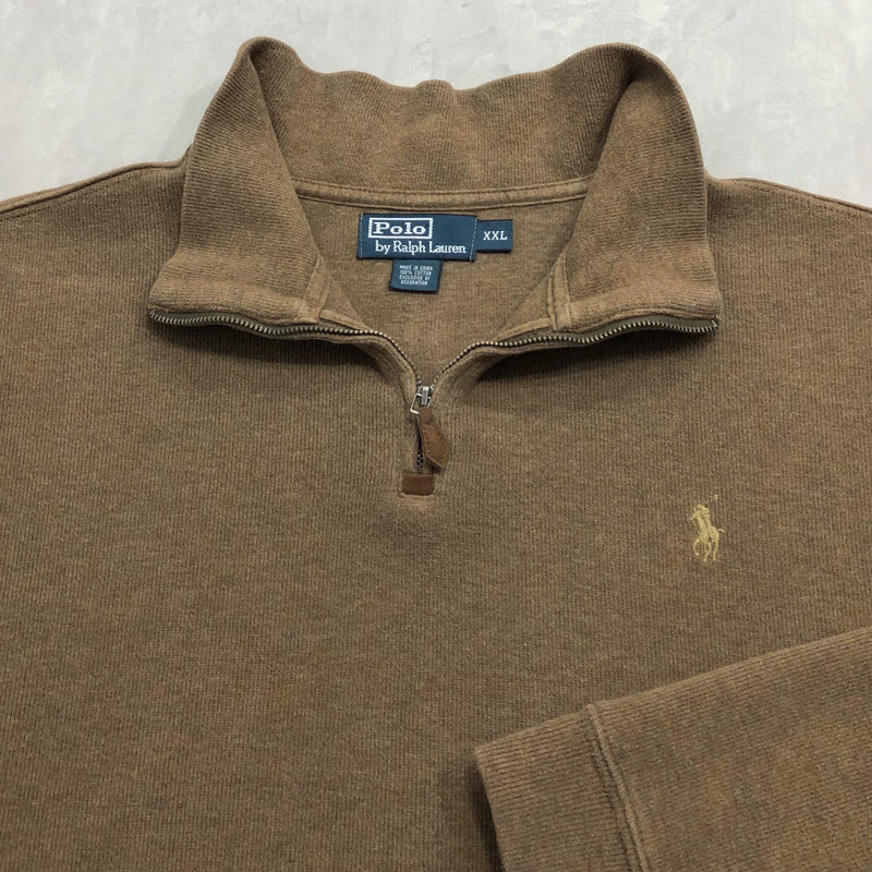 Polo Ralph Lauren Knit Quarter Zip (XL/BIG/SHORT)