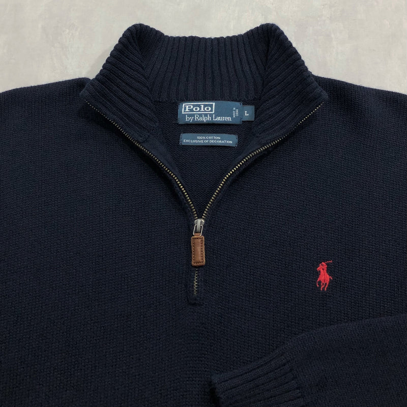 Polo Ralph Lauren Knit Quarter Zip (L)