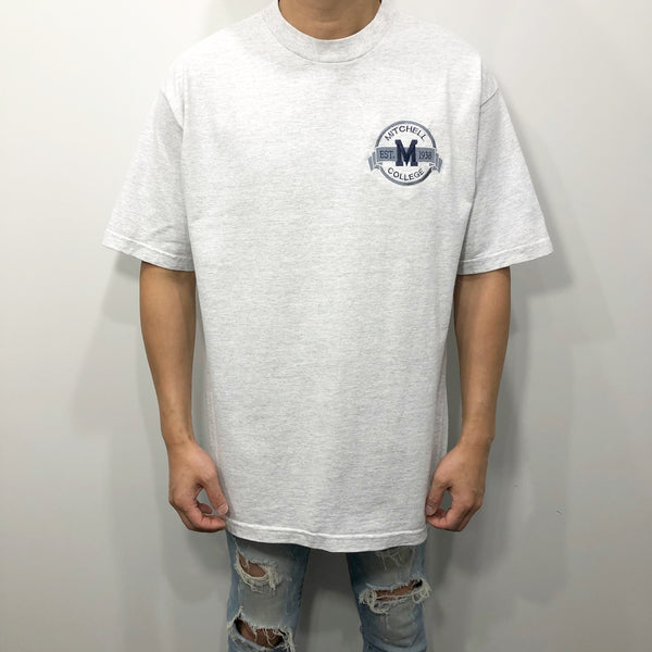 Vintage Jansport T-Shirt Mitchell College USA (L)