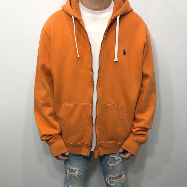 Polo Ralph Lauren Fleeced Hoodie Zip (XL/SHORT)