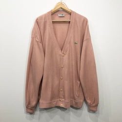Vintage Lacoste Knit Cardigan (2XL)