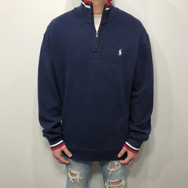 Polo Ralph Lauren Quarter Zip Sweatshirt (M-L)