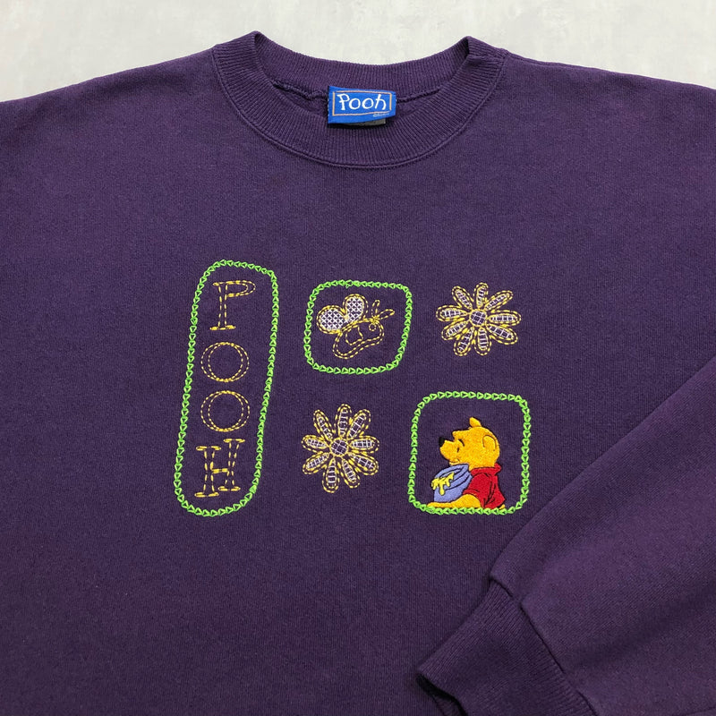Vintage Pooh Sweatshirt USA (M/BIG)