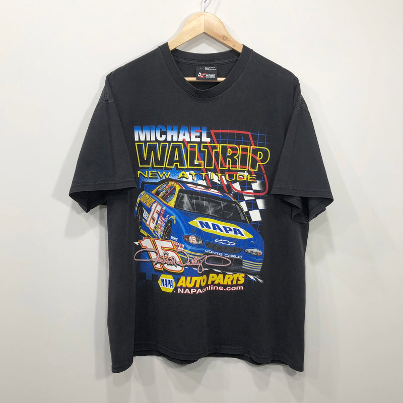 Chase Nascar T-Shirt NAPA #15 Michael Waltrip (L)