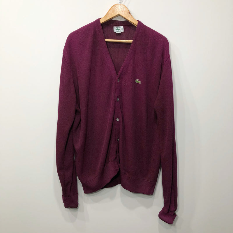 Vintage IZOD Lacoste Knit Cardigan USA (L/BIG)