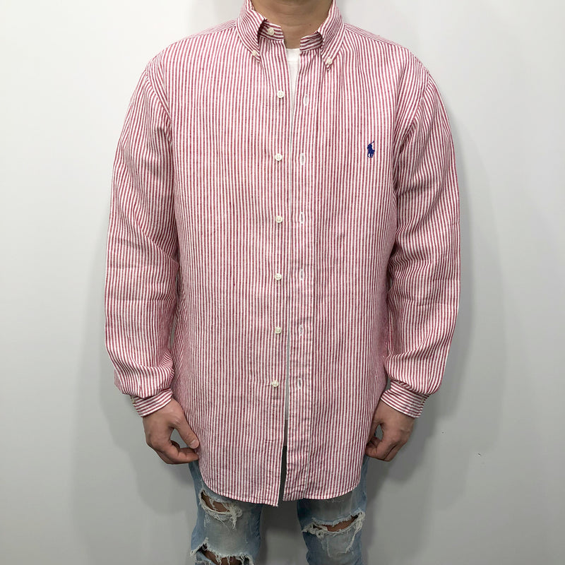 Polo Ralph Lauren Linen Shirt (L/TALL)