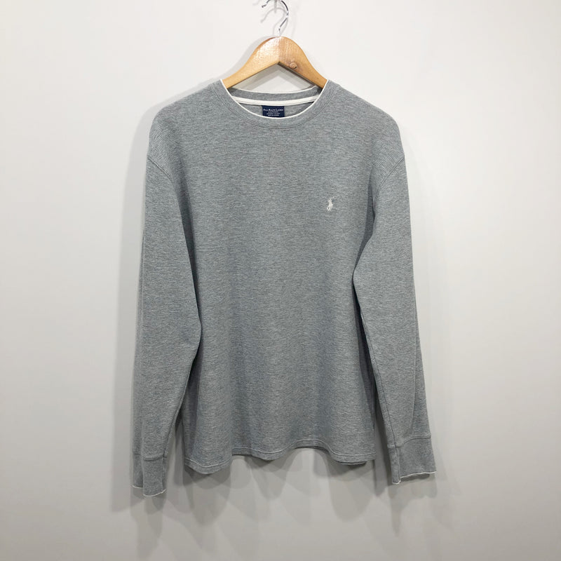 Polo Ralph Lauren Mini Waffle T-Shirt Long Sleeved (L/BIG)