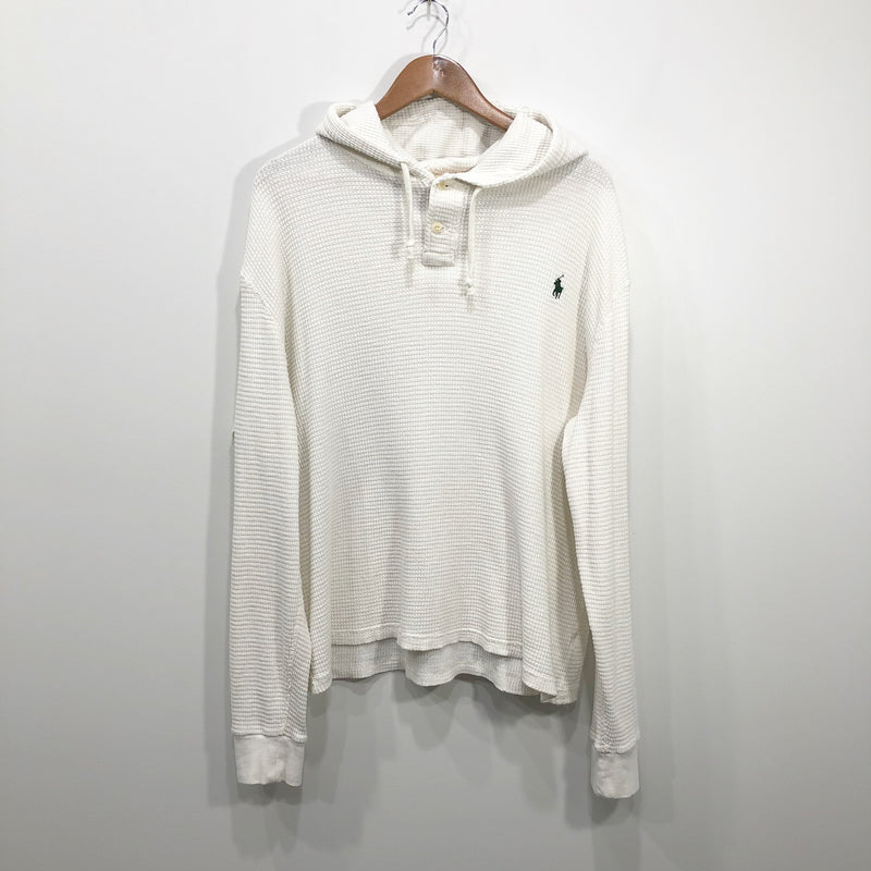 Polo Ralph Lauren Waffle Hooded T-Shirt (XL/SHORT)