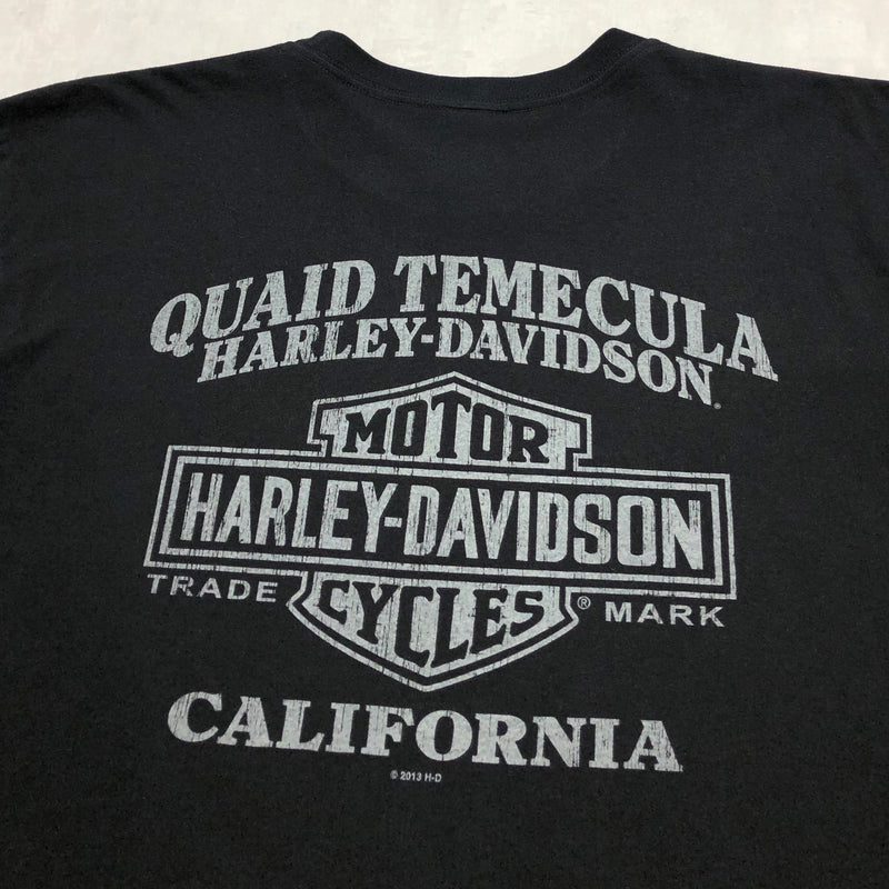 Harley Davidson T-Shirt Quaid Temecula California USA (XL)