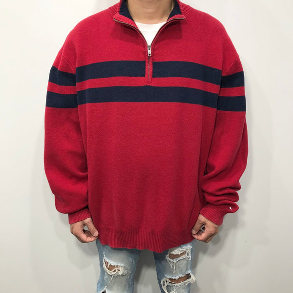 Tommy Hilfiger Knit Quarter Zip (2XL)