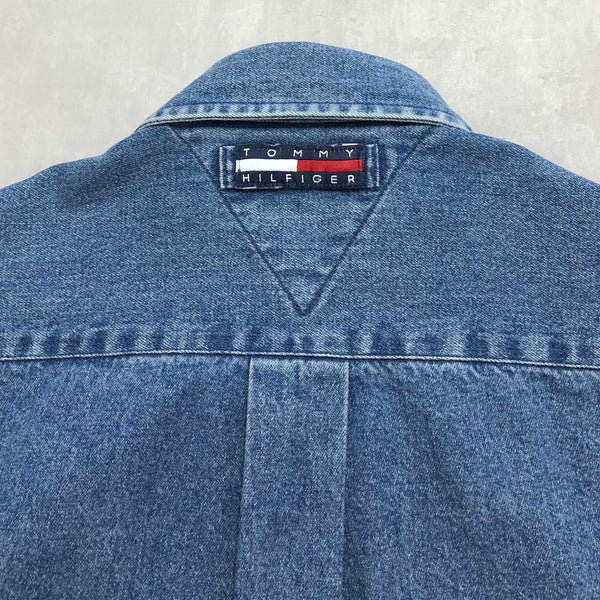 Vintage Tommy Hilfiger Denim Shirt (L)