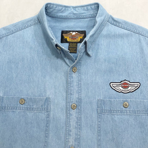 Vintage Harley Davidson Shirt (XL)