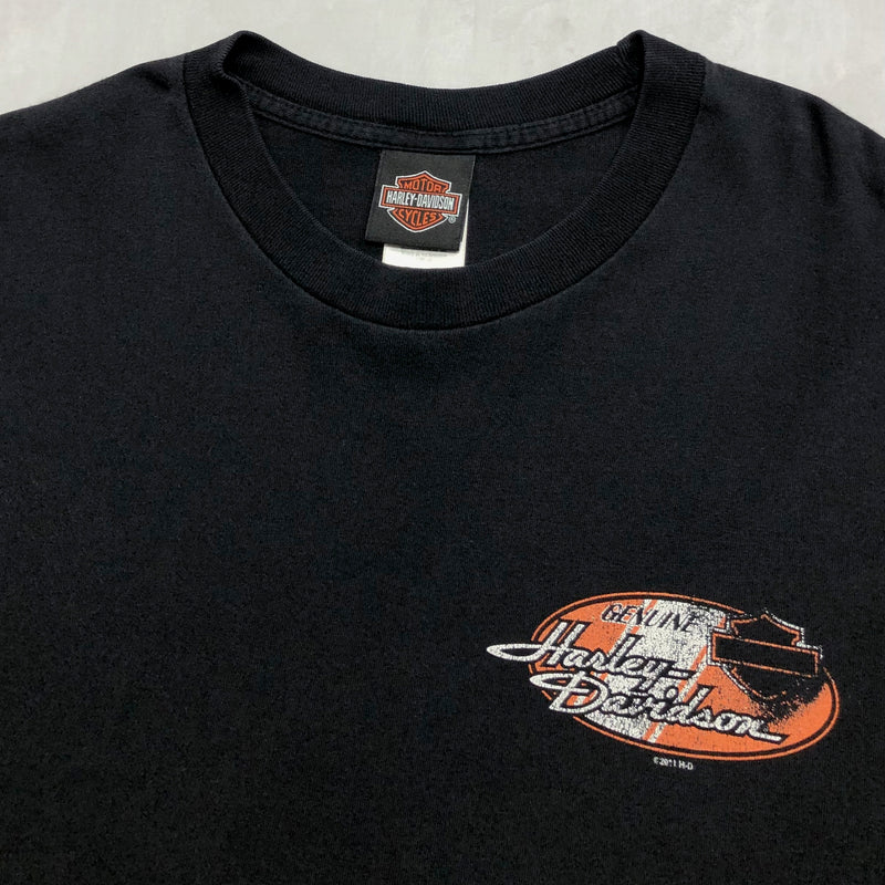 Harley Davidson T-Shirt Portland Maine (L-XL)