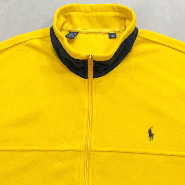 Vintage Polo Ralph Lauren Fleeced Vest Jacket (2XL/SHORT)