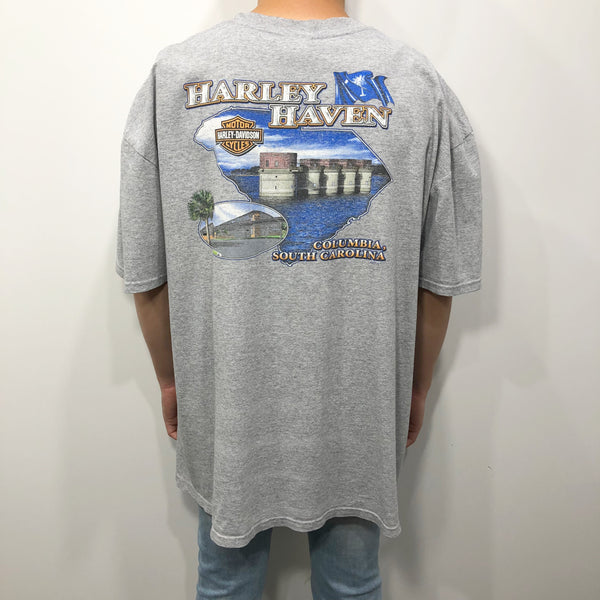 Harley Davidson T-Shirt Columbia South Carolina (2XL)