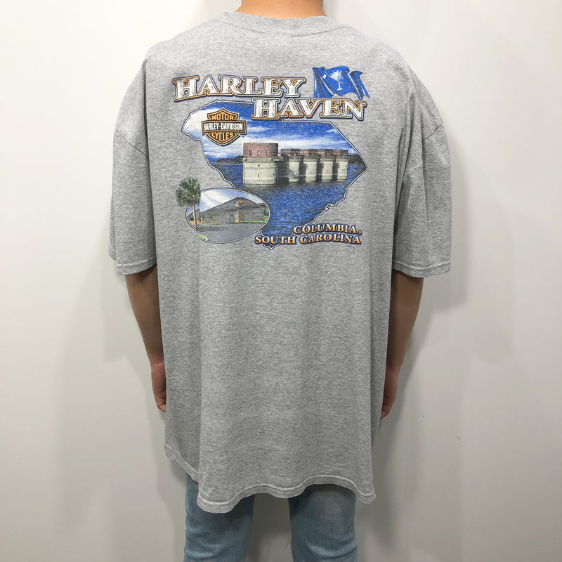Harley Davidson T-Shirt Columbia South Carolina (2XL)