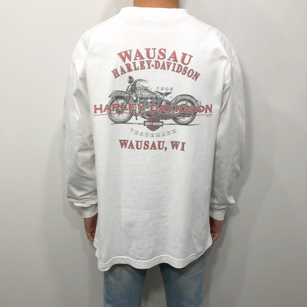 Harley Davidson T-Shirt Wausau Wisconsin (L)