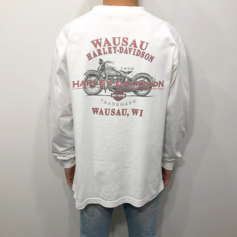 Harley Davidson T-Shirt Wausau Wisconsin (L)