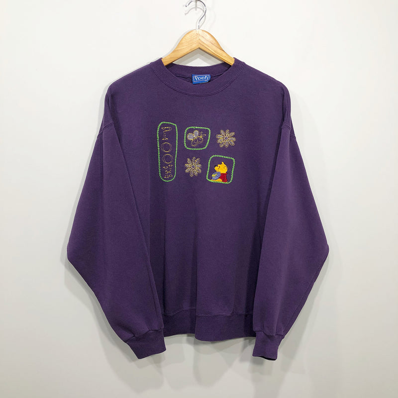 Vintage Pooh Sweatshirt USA (M/BIG)
