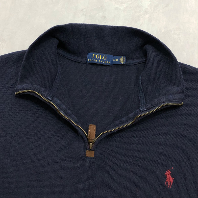 Polo Ralph Lauren Knit Quarter Zip (L/SHORT)