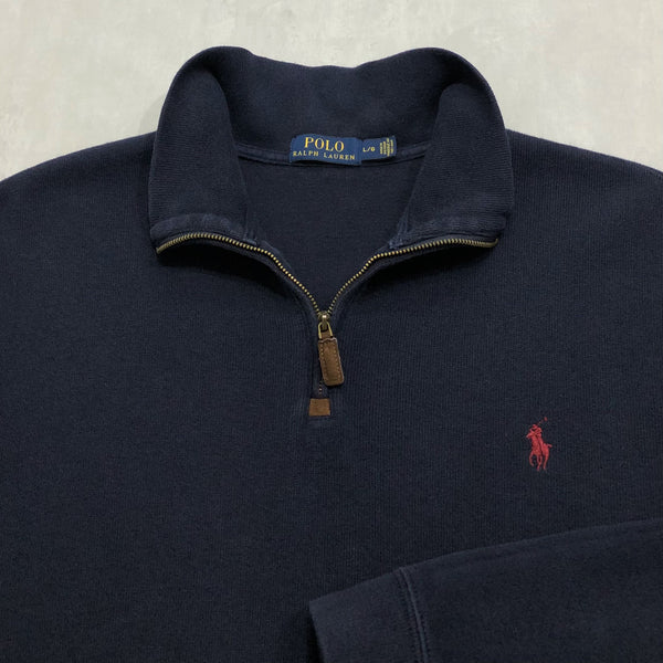 Polo Ralph Lauren Knit Quarter Zip (L/SHORT)