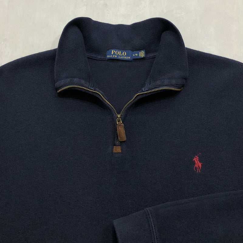 Polo Ralph Lauren Knit Quarter Zip (L/SHORT)