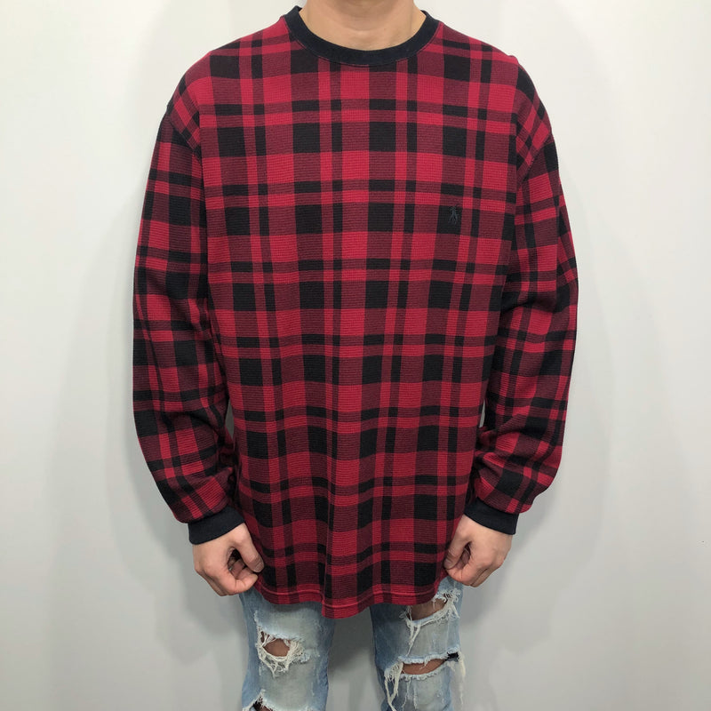 Polo Ralph Lauren Mini Waffle T-Shirt Long Sleeved (XL)