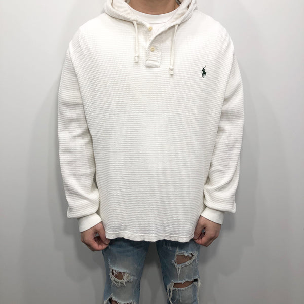 Polo Ralph Lauren Waffle Hooded T-Shirt (XL/SHORT)