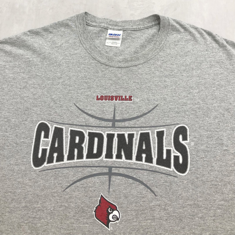 Gildan T-Shirt Louisville Uni Cardinals (2XL/BIG)