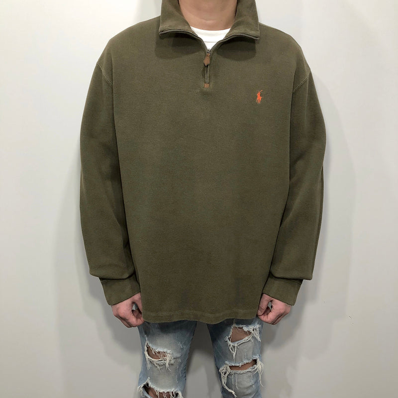 Polo Ralph Lauren Knit Quarter Zip (XL/SHORT)
