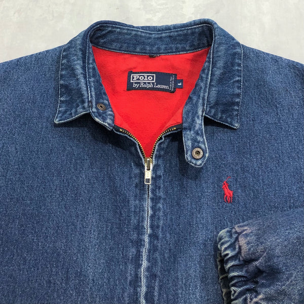 Vintage Polo Ralph Lauren Denim Jacket (L/SHORT)