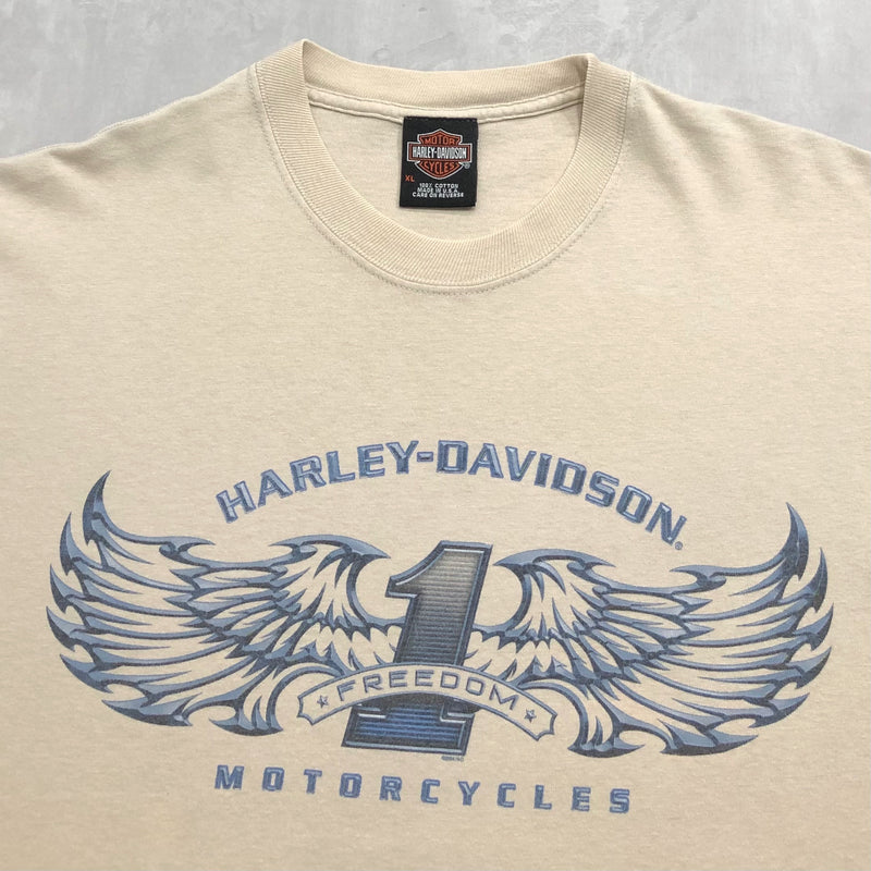Harley Davidson T-Shirt Raleigh North Carolina USA (L)