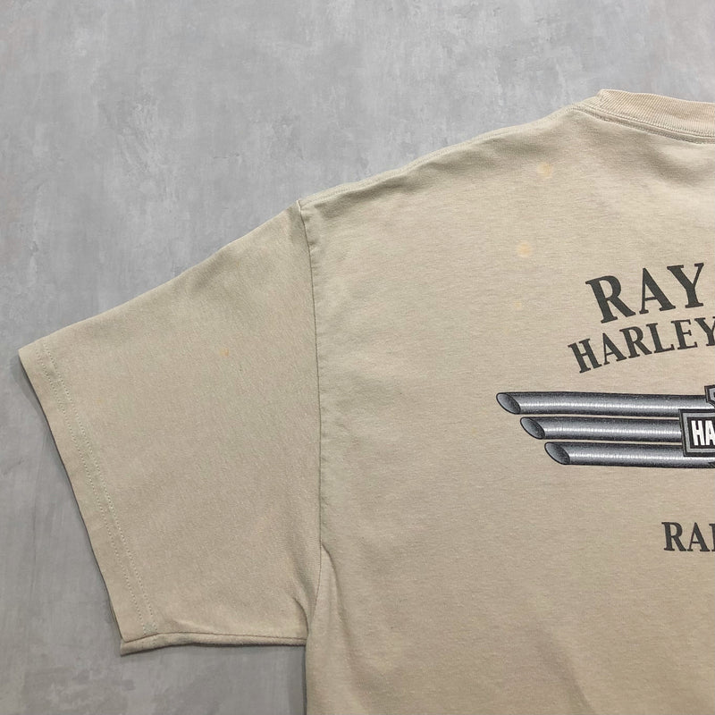 Harley Davidson T-Shirt Raleigh North Carolina USA (L)