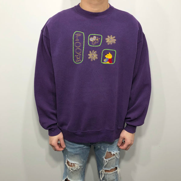 Vintage Pooh Sweatshirt USA (M/BIG)