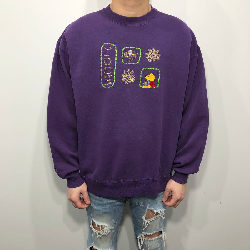 Vintage Pooh Sweatshirt USA (M/BIG)