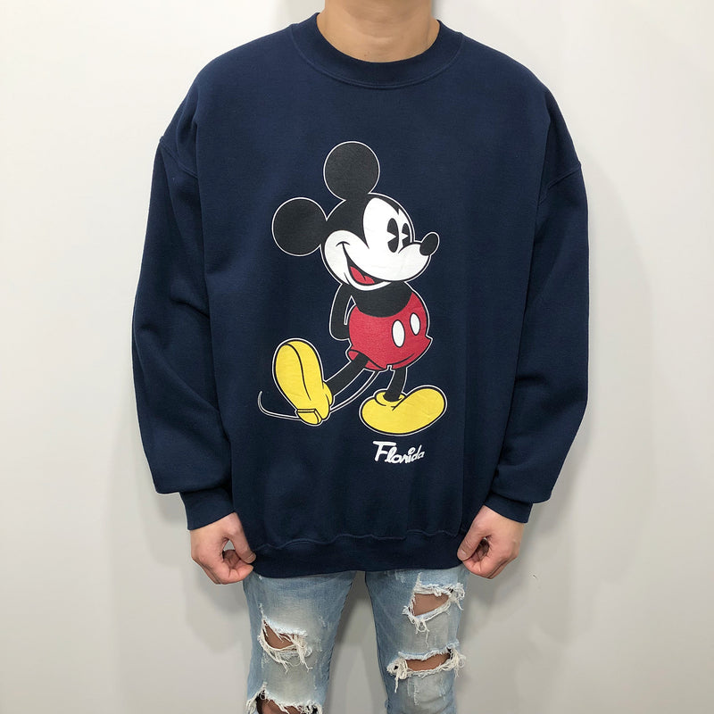 Disney Fleeced Sweatshirt Mickey Florida (L/BIG)