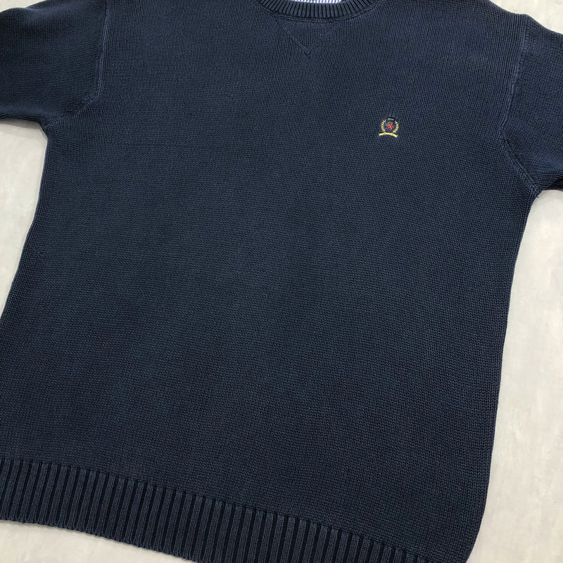 Tommy Hilfiger Knit Sweater Lion Crest Logo (L/BIG)