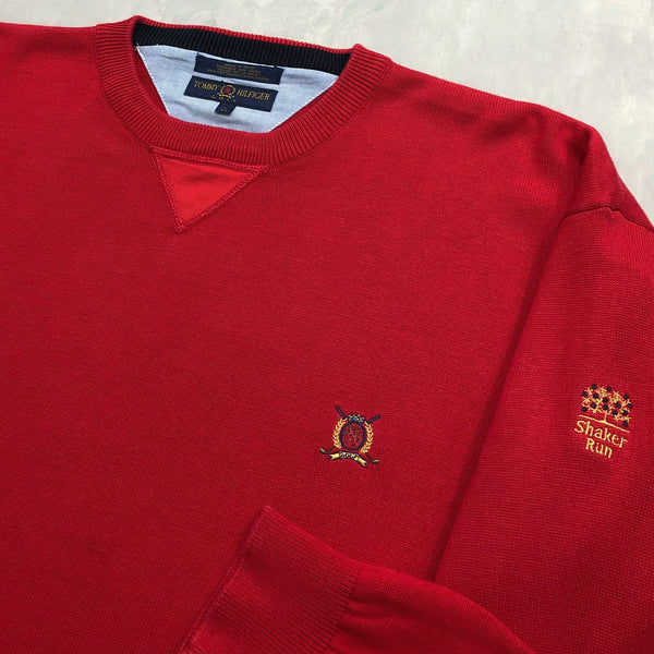 Tommy Hilfiger Golf Knit Sweater Lion Crest Logo (XL-2XL)