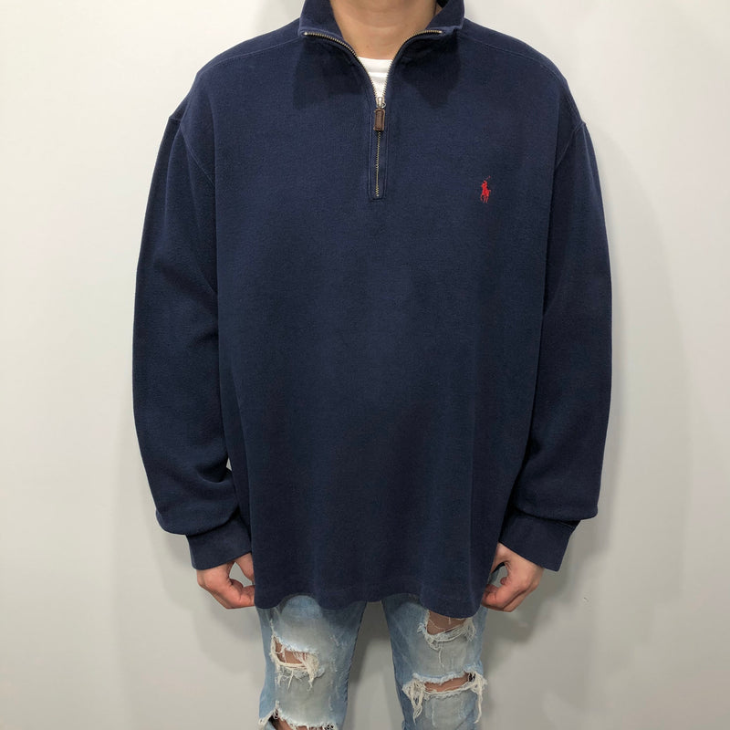 Polo Ralph Lauren Knit Quarter Zip (L/BIG/SHORT)