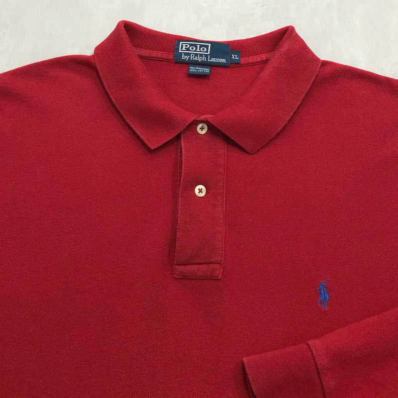 Polo Ralph Lauren Polo Shirt Long Sleeved (XL)