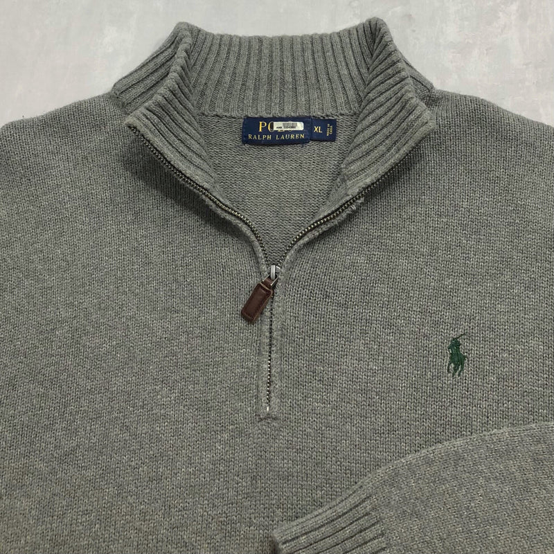 Polo Ralph Lauren Knit Quarter Zip (L)