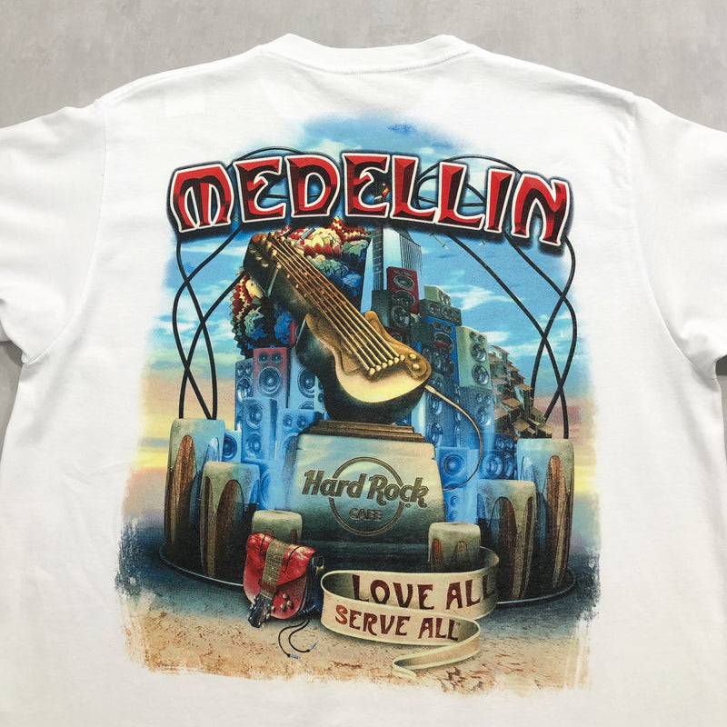 Hard Rock Cafe T-Shirt Medellin Colombia (M-L)